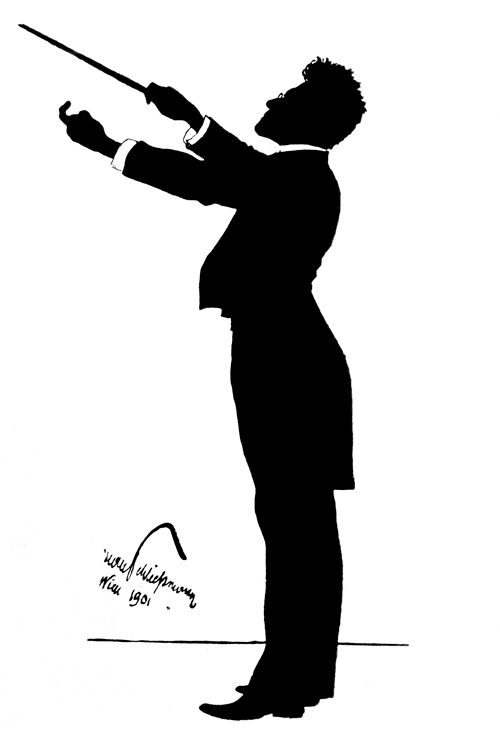 Karikatuur Mahler